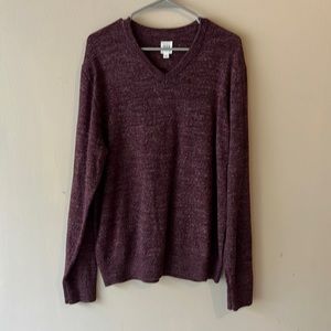 Men’s GAP size large pullover sweater, burgundy color